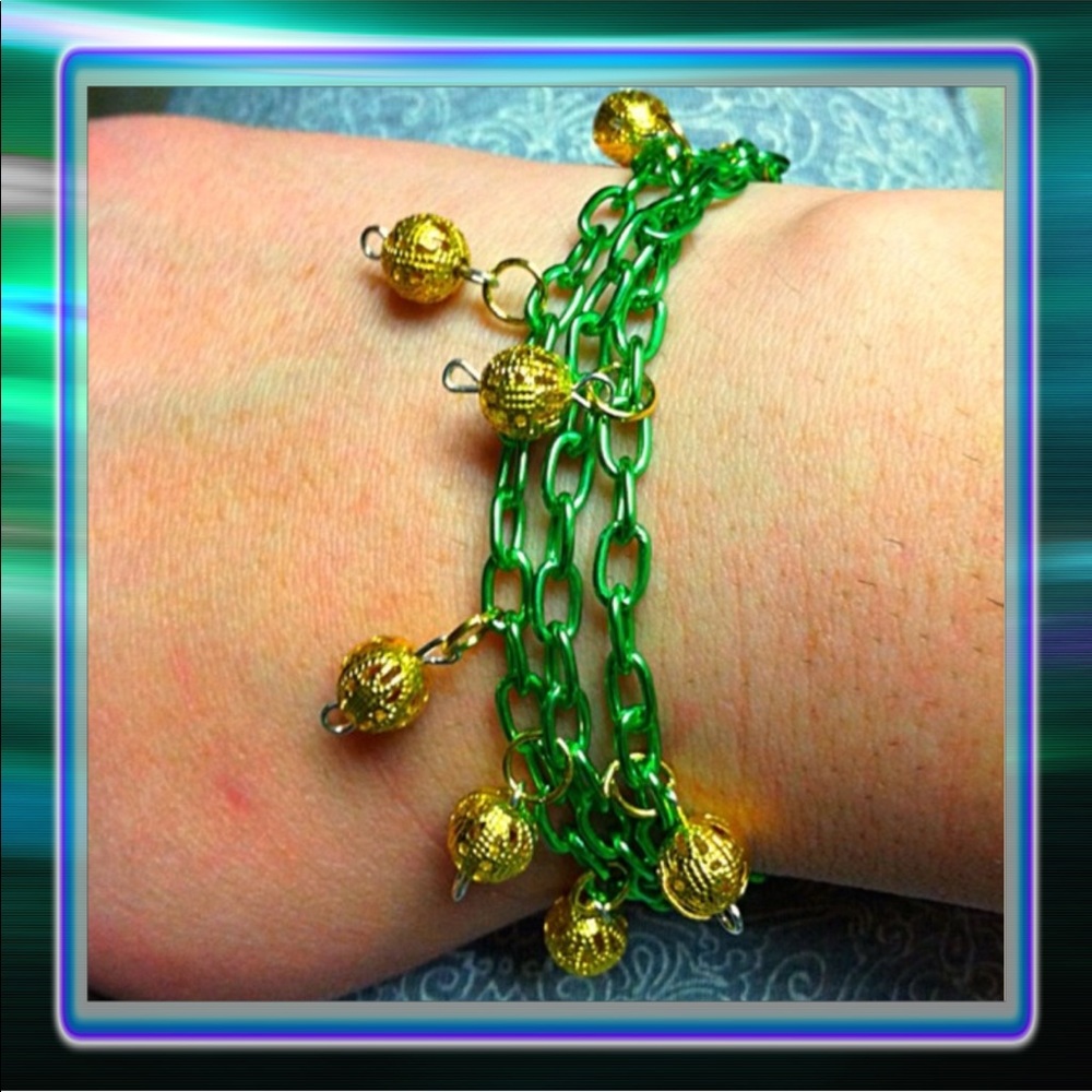 Luck of the Irish Pot of Gold Bracelet
